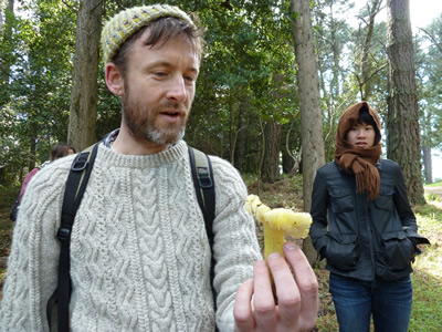 Andrew and the Hygrocybe